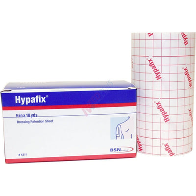 Hypafix® Nonwoven Dressing Retention Tape, 6 Inch x 10 Yard, White
