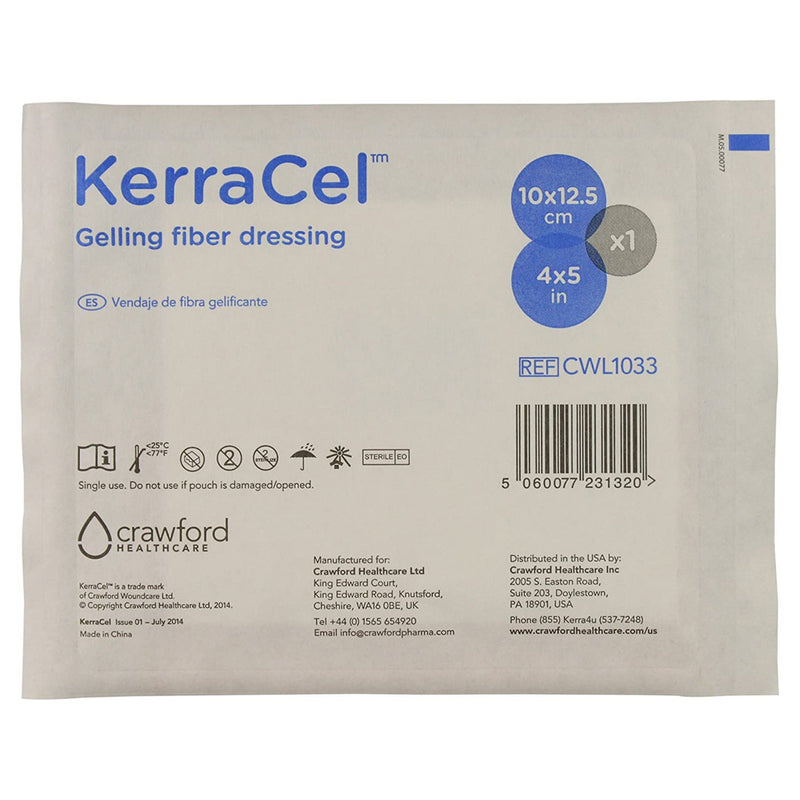 3M™ Kerracel™ Gelling Fiber Dressing, 4 x 5 Inch