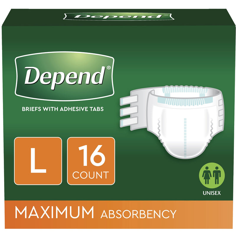 Depend® Maximum Incontinence Brief, Large