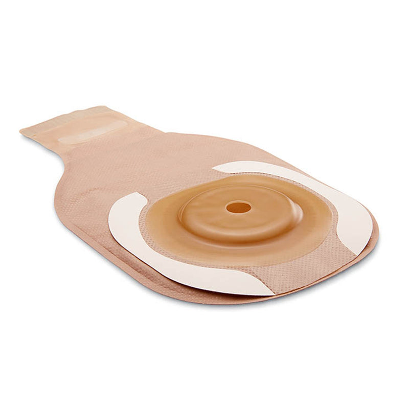 Premier™ Flextend™ One-Piece Drainable Beige Filtered Ostomy Pouch, 12 Inch Length, 1½ Inch Stoma