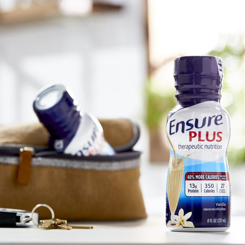 Ensure® Plus Vanilla Oral Supplement, 8 oz Bottle