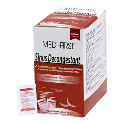 Medi-First® Phenylephrine Sinus Relief