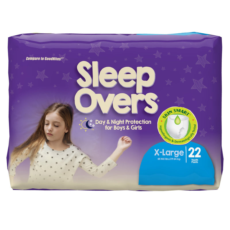 Cuties® Sleep Overs® Absorbent Underwear, Extra Large