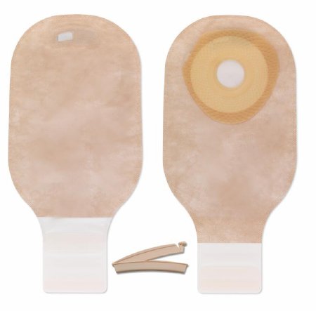 Premier™ One-Piece Drainable Transparent Filtered Colostomy Pouch, 12 Inch Length, 1-3/8 Inch Stoma