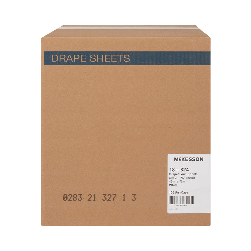 McKesson Nonsterile Physical Exam General Purpose Drape, 40 W x 48 L Inch