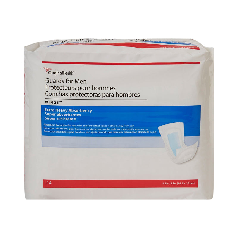 Sure Care Bladder Control Pads, Heavy Absorbency, Adult, Male, Disposable, 6-1/2 X 13 Inch