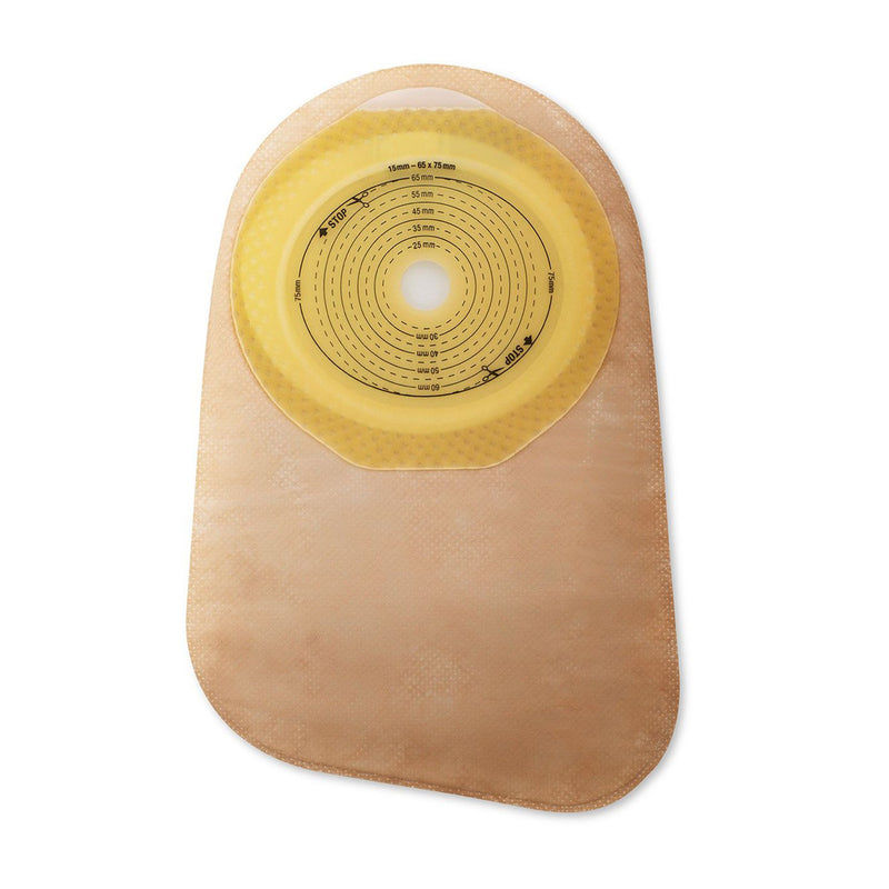 Premier™ One-Piece Closed End Beige Colostomy Pouch, 9 Inch Length, 1-3/8 Inch Stoma