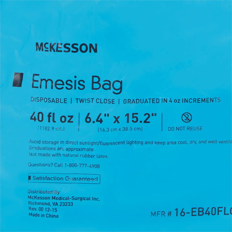 McKesson Emesis Bag