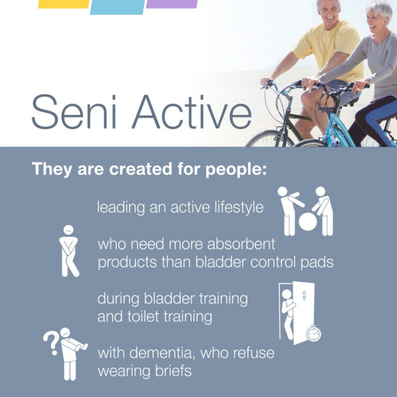 Seni® Active Classic Plus Moderate Absorbent Underwear, Large