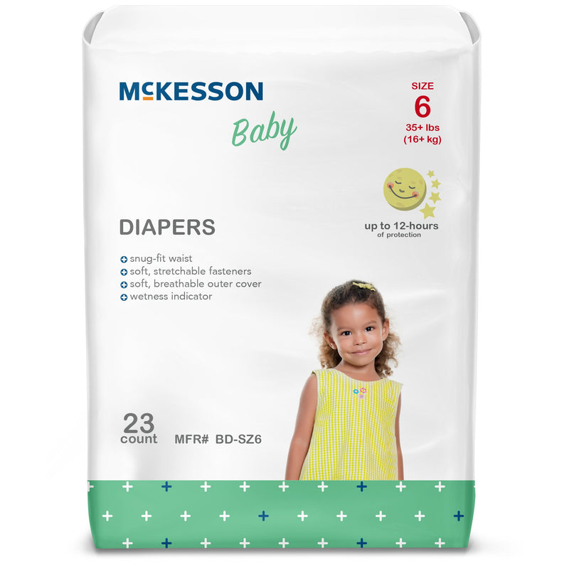 McKesson Baby Diaper, Size 6