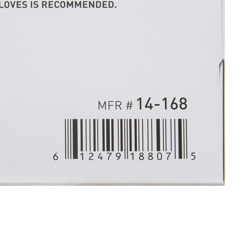McKesson Confiderm® Vinyl Exam Glove, Large, Clear