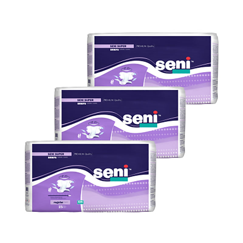 Seni® Super Heavy Absorbency Incontinence Brief, Regular