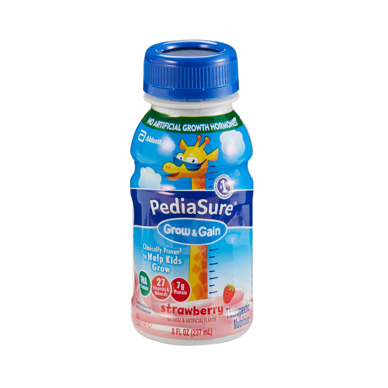 PediaSure® Grow & Gain Strawberry Pediatric Oral Supplement, 8 oz. Bottle