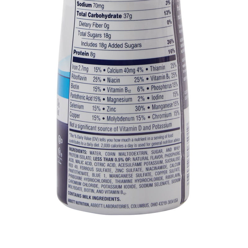 Ensure® Clear Blueberry Pomegranate Oral Protein Supplement, 10 oz. Bottle