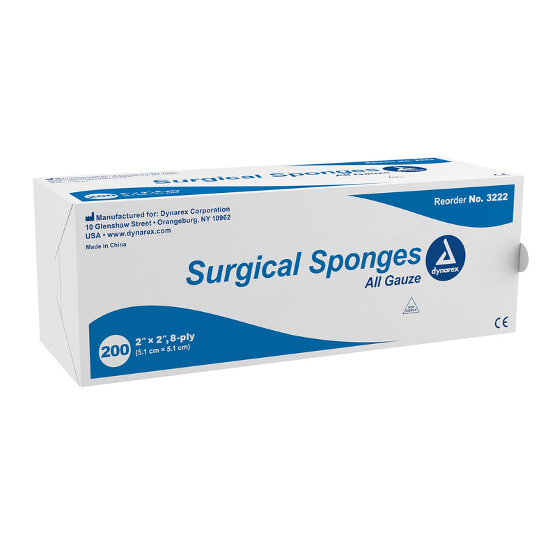 Dynarex® NonSterile Gauze Sponge, 2 x 2 Inch