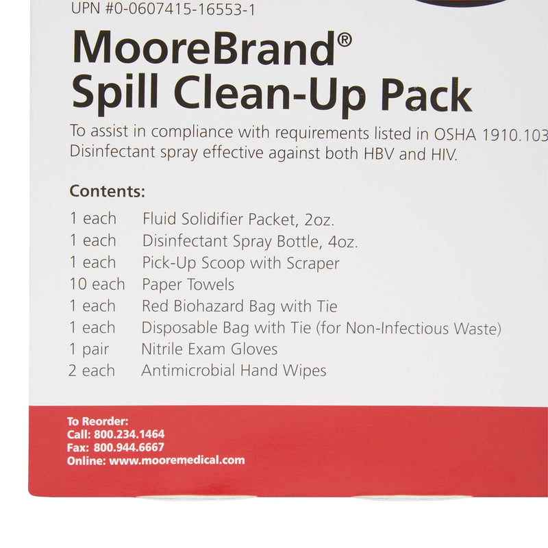 McKesson Bloodborne Pathogen Spill Clean-Up Pack