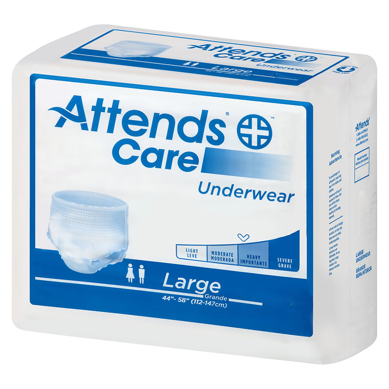 Attends® Care Adult Moderate Absorbent Underwear, Large, White