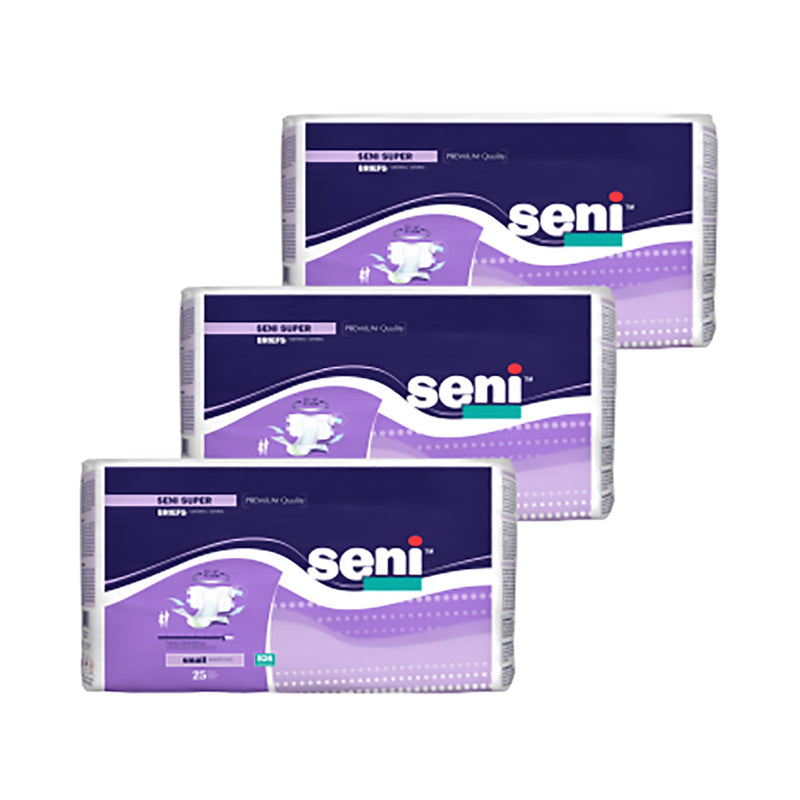 Seni® Super Heavy Absorbency Incontinence Brief, Small