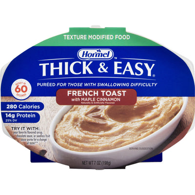 Thick & Easy® Purées Maple Cinnamon French Toast Purée, 7 oz. Tray