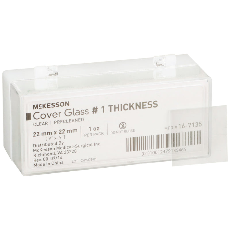 McKesson Cover Glass, 22 x 22 mm