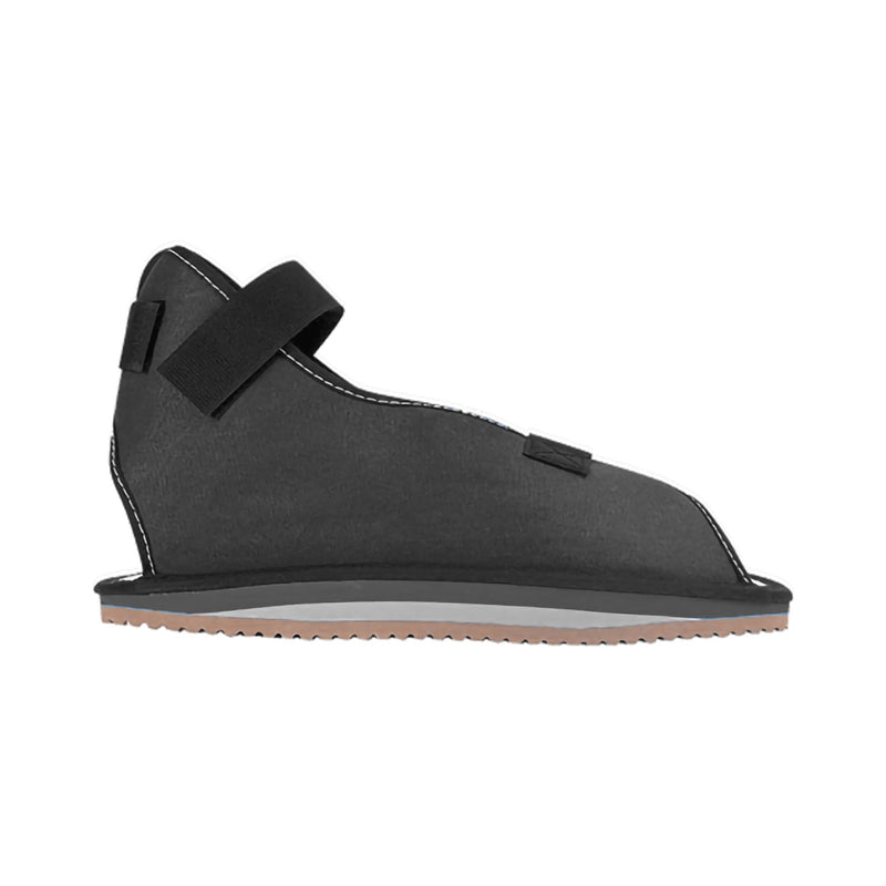 Össur® Canvas Rocker Bottom Cast Shoe, Medium, Black