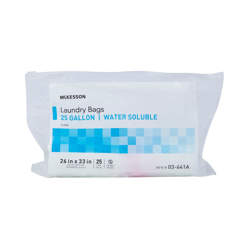 McKesson Water Soluble Laundry Bag, 20-25 gal Capacity