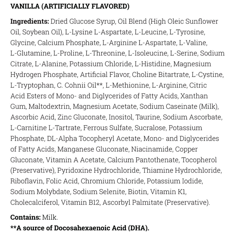 PKU trio™ Vanilla PKU Oral Supplement, 400-gram Can