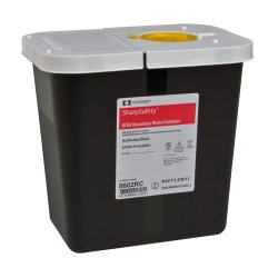 SharpSafety™ RCRA Waste Container, 10 H x 10½ W x 7¼ D Inch