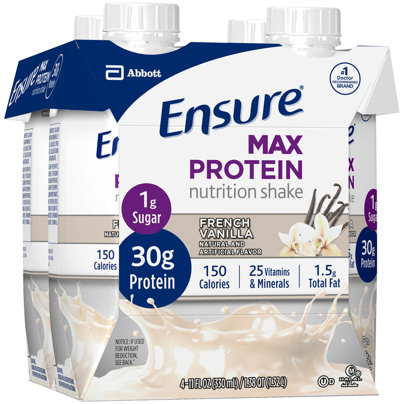 Ensure® Max Protein Vanilla Oral Supplement, 11 oz. Carton