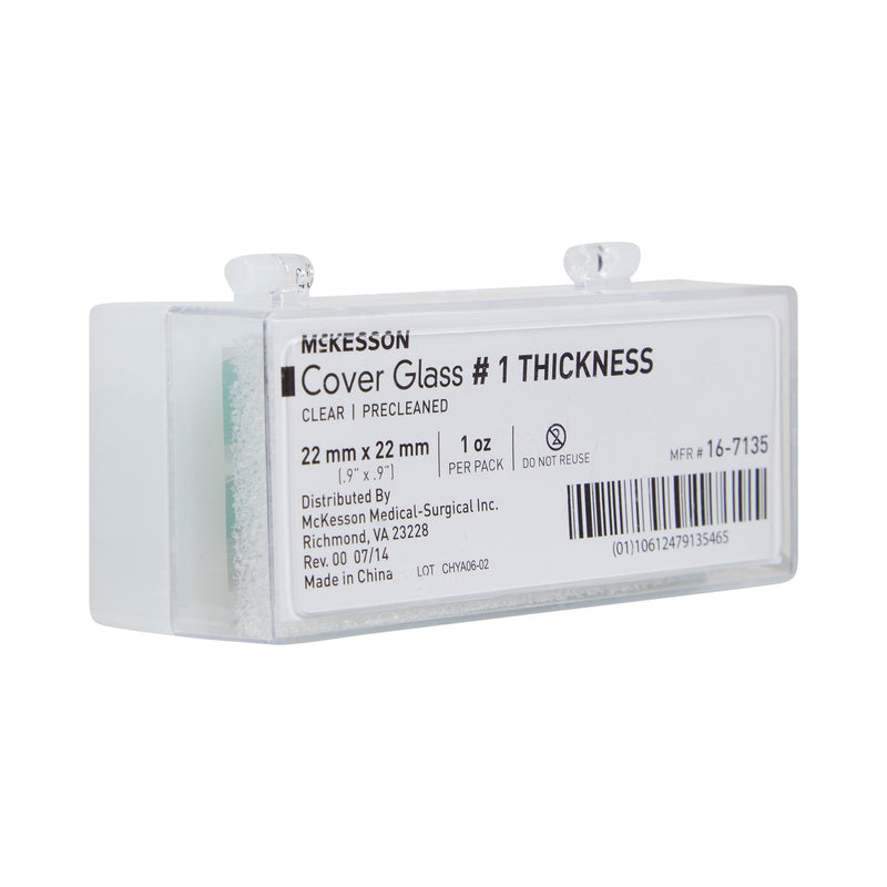 McKesson Cover Glass, 22 x 22 mm