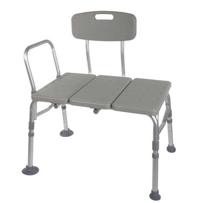 McKesson Aluminum Transfer Bench with Reversible Back