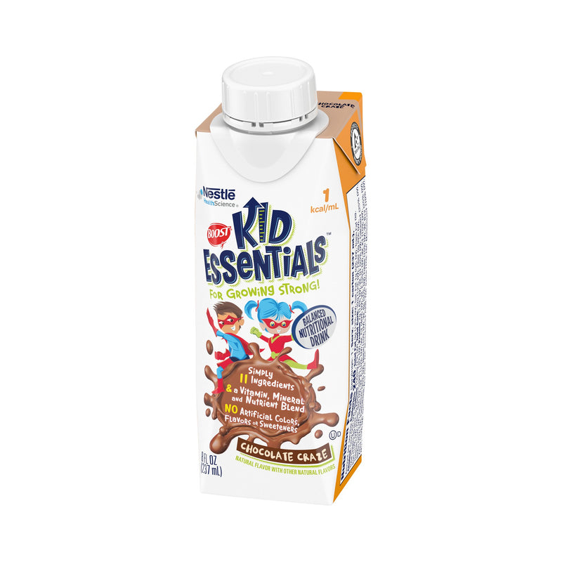 Boost® Kid Essentials™ Chocolate Pediatric Oral Supplement, 8 oz Carton