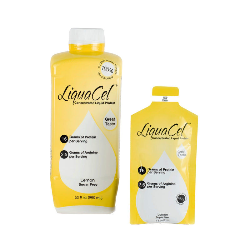 LiquaCel™ Lemonade Oral Protein Supplement, 32 oz. Bottle