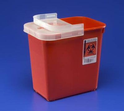 SharpSafety™ Multi-purpose Sharps Container, 10 H x 10½ W x 7¼ D Inch