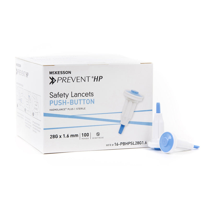 McKesson Prevent® Safety Lancet, 28 Gauge