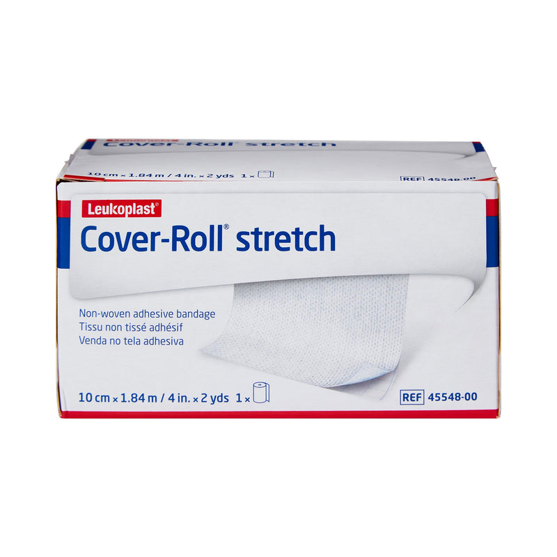 Cover-Roll® Stretch Nonwoven Polyester Dressing Retention Tape, 4 Inch x 2 Yard, White