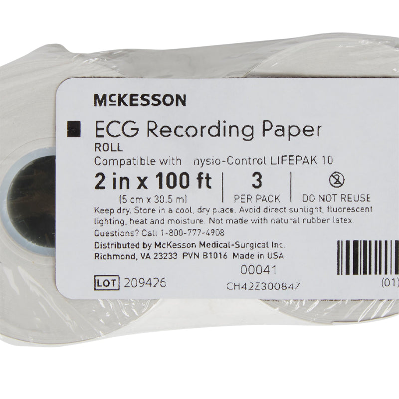 McKesson ECG Thermal Recording Paper