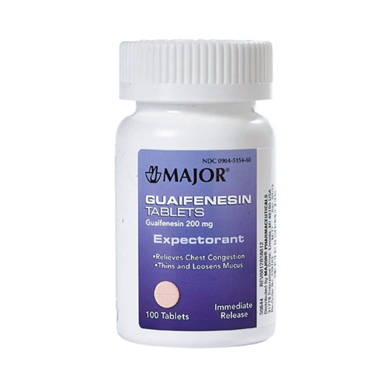 Major® Guaifenesin Cold and Cough Relief