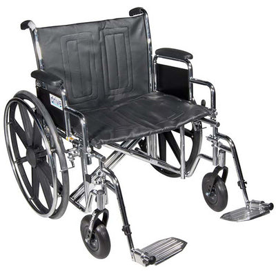 drive™ Sentra EC HD Bariatric Wheelchair, 22-Inch Seat Width