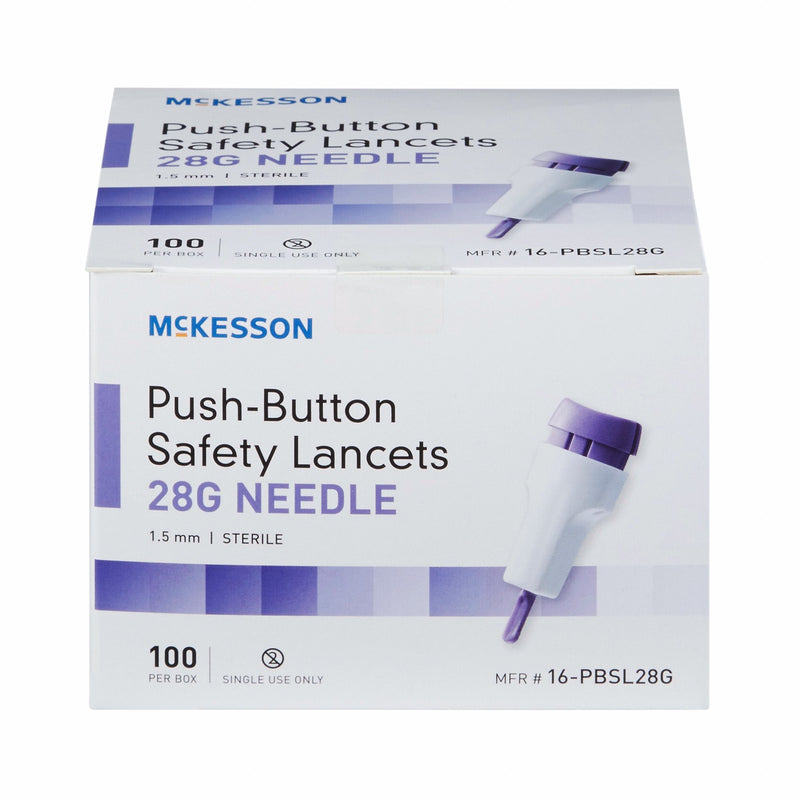 McKesson Safety Lancet, 28 Gauge