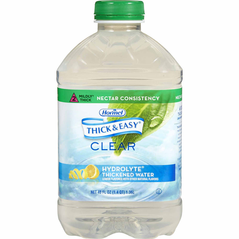 Thick & Easy® Hydrolyte® Nectar Consistency Lemon Thickened Water, 46 oz. Bottle