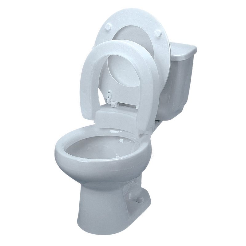 Tall-Ette® Elongated Hinged Elevated Toilet Seat