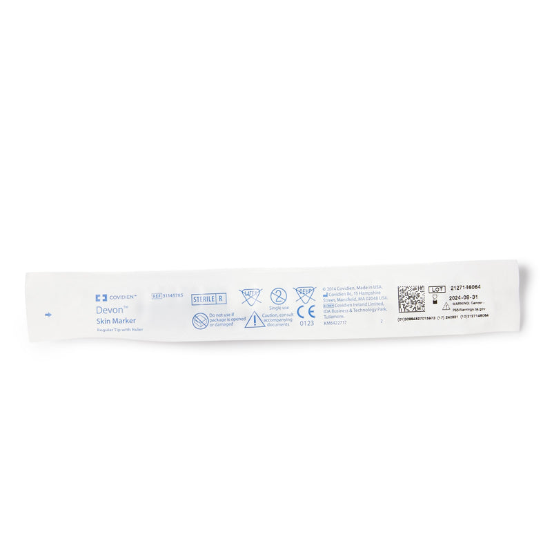 Devon™ Regular Tip Surgical Skin Marker with Ruler