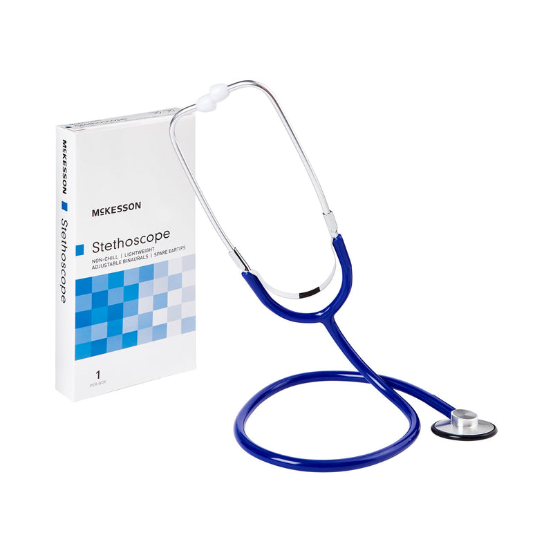 McKesson Classic Stethoscope, Royal Blue Tubing