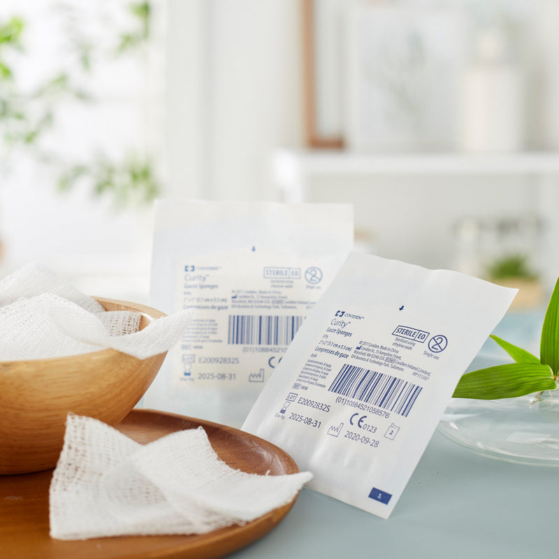 Curity™ Sterile USP Type VII Gauze Sponge, 2 x 2 Inch