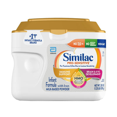 Similac Pro-Sensitive Infant Formula, 20.1 oz. Canister Powder