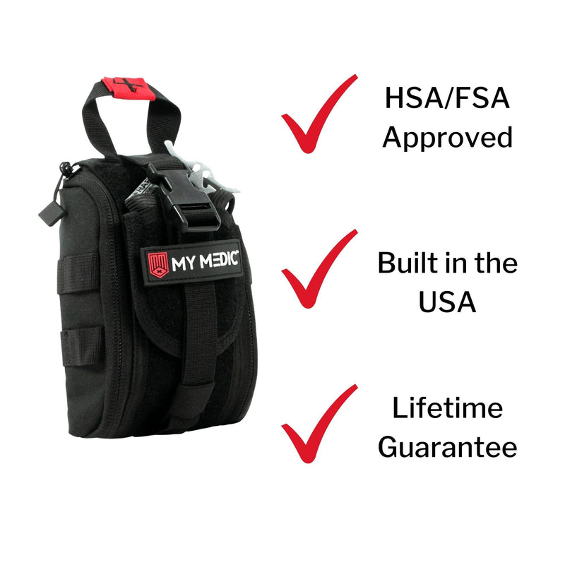 My Medic TFAK Trauma First Aid Kit in Nylon Bag - Medical Supplies for Emergencies