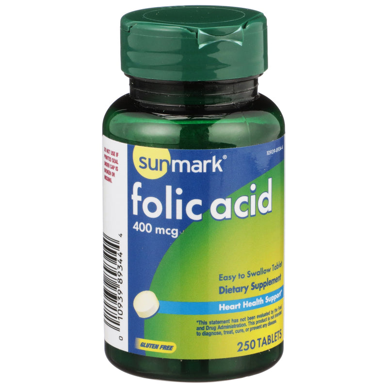 sunmark® Folic Acid Vitamin Supplement