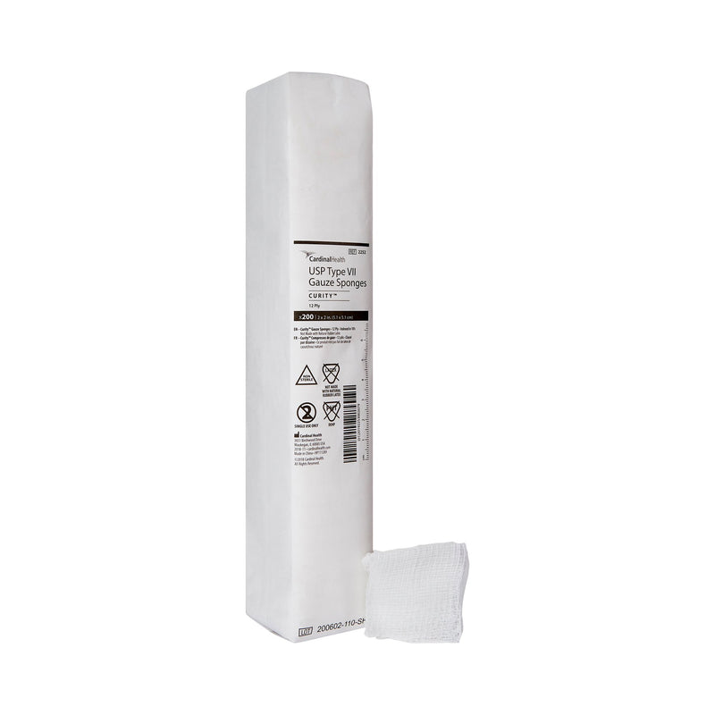 Curity™ NonSterile USP Type VII Gauze Sponge, 2 x 2 Inch