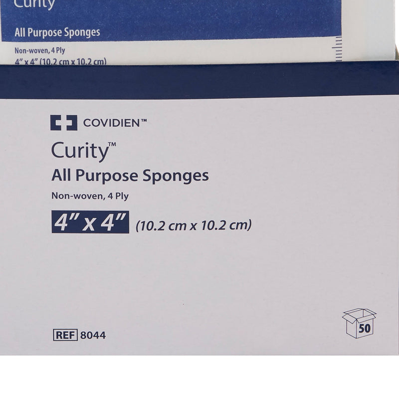 Curity™ Sterile Nonwoven Sponge, 4 x 4 Inch